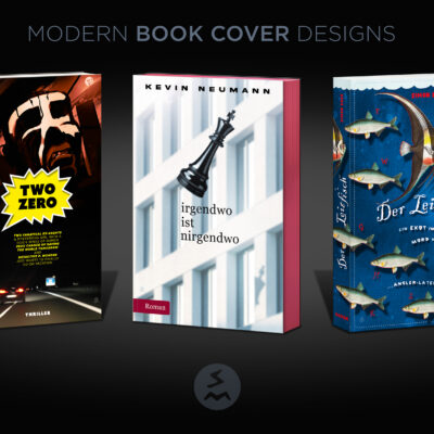 Moderne Buchcover